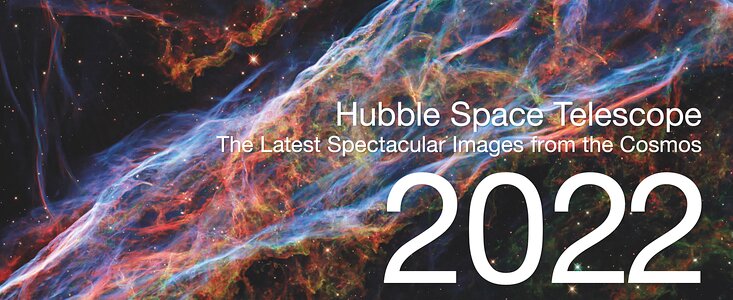 Cover Page of the 2022 ESA/Hubble Calendar