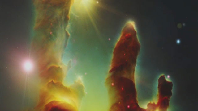 The Eagle Nebula in 3D