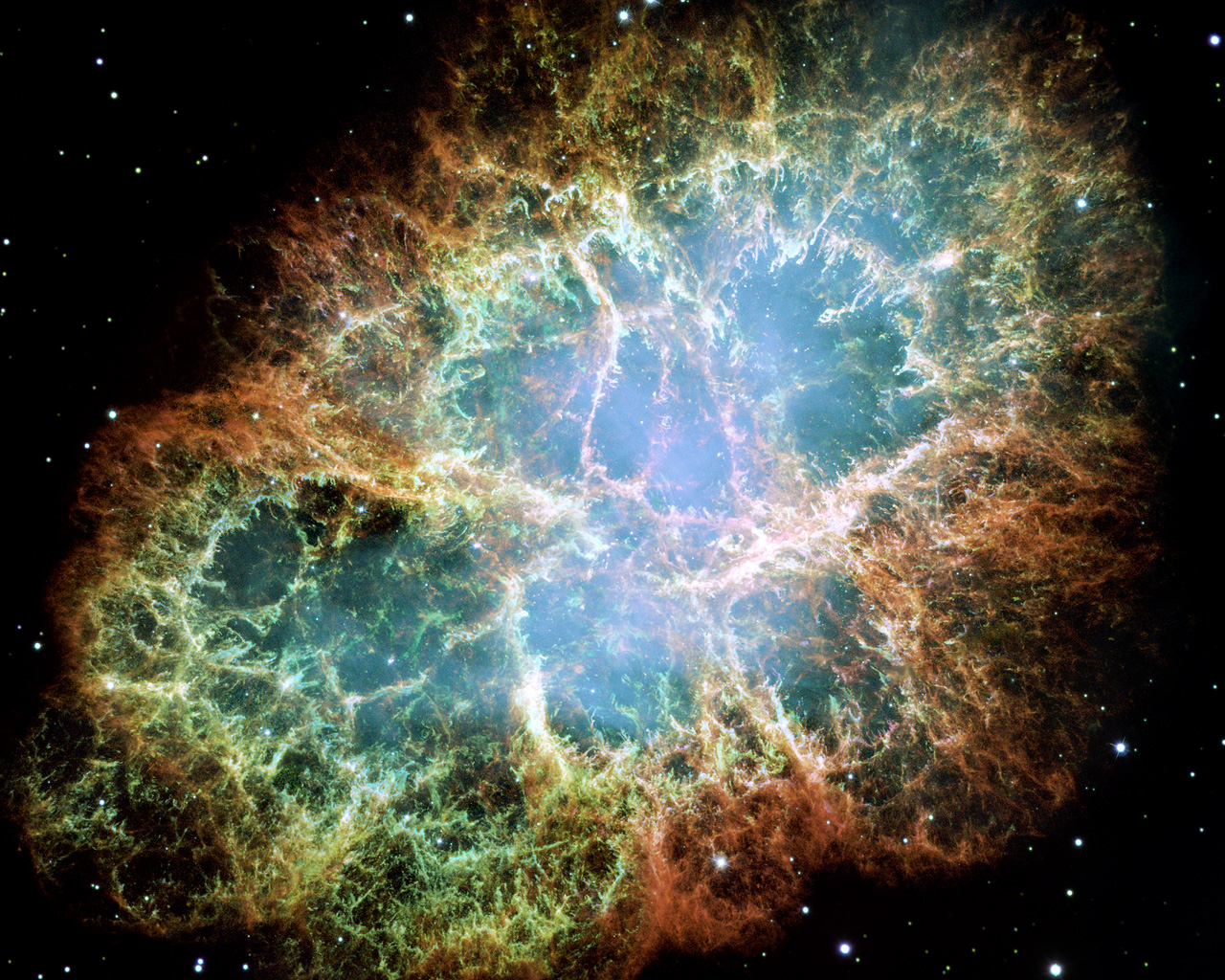 Most detailed image of the Crab Nebula