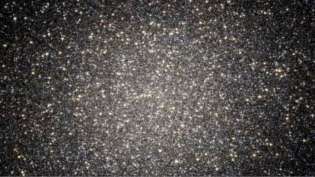 Closeup zoom into Omega Centauri