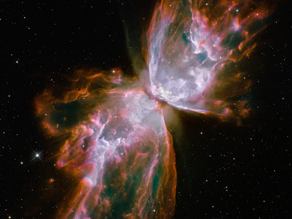 Butterfly emerges from stellar demise in planetary nebula NGC 6302