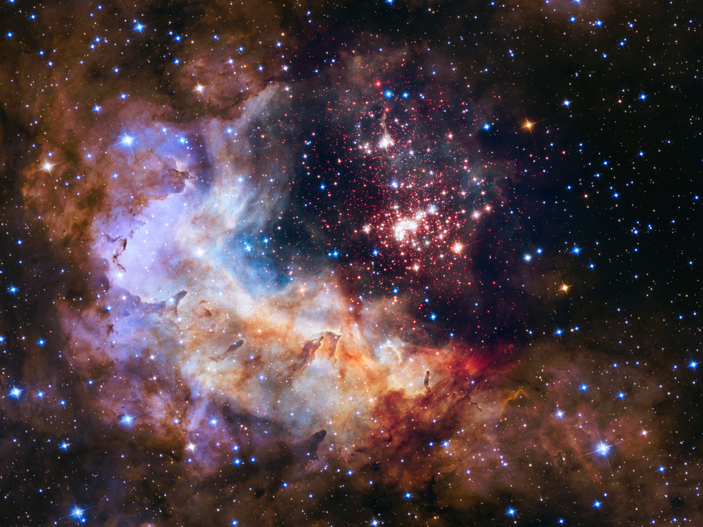 Westerlund 2 — Hubble’s 25th anniversary image