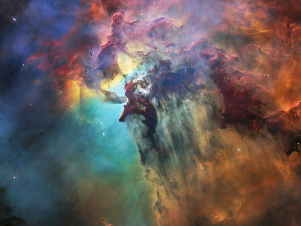 Hubble's 28th birthday picture: The Lagoon Nebula