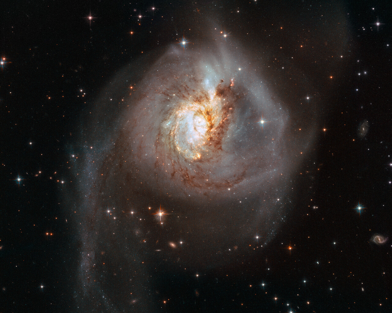 Peculiar galaxy NGC 3256