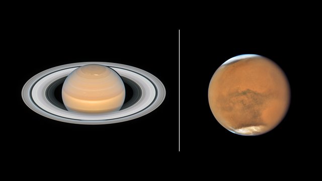 Hubblecast 112 Light: Mars and Saturn