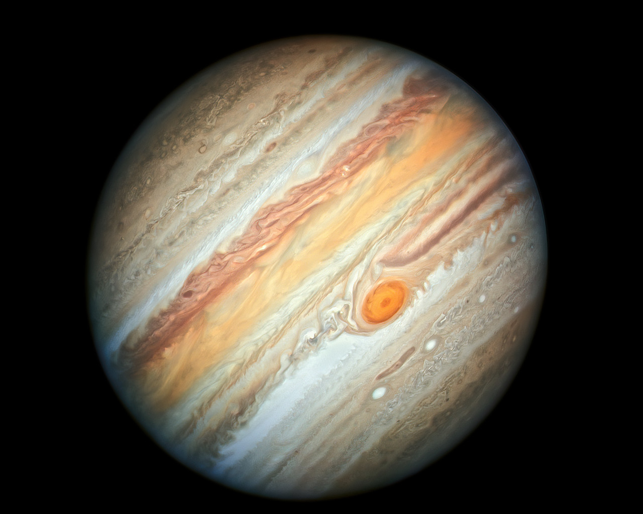 Jupiter’s Colourful Palette