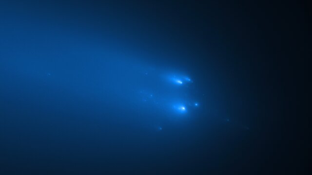 Animation of Hubble’s Observations of Comet C/2019 Y4 (ATLAS)