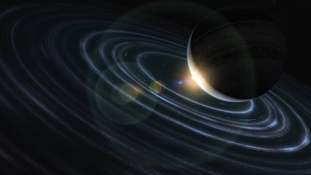 Artist’s Impression of Exoplanet HD 106906b