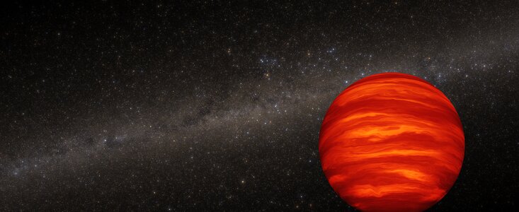 Brown dwarf (artist’s concept)