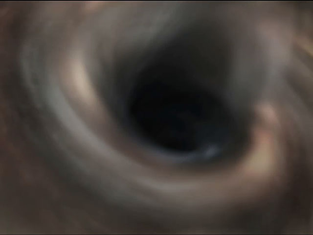 Black hole (artist's impression)