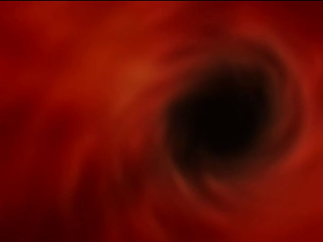 Black hole (artist's impression)