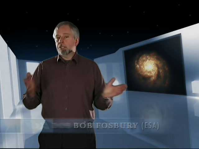 German version of the Hubble DVD 15 Years of Discovery, Chapter 5, COSMIC COLLISIONS