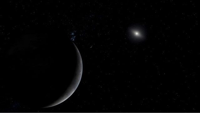 Artist's concept of dwarf planet Eris