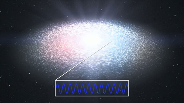 Spectroscopic measurements of the disc around a black hole (artist's impression)