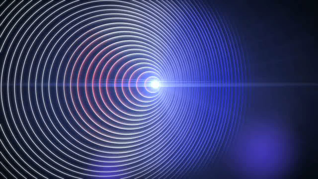 The Doppler effect (artist's impression)