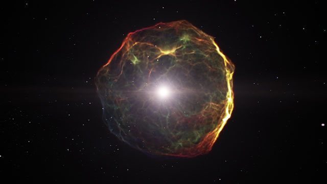 Supernova explosion (artist's impression)