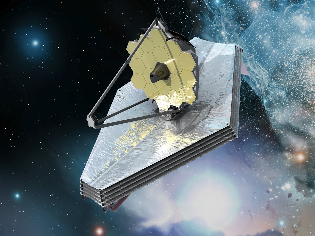 James Webb Space Telescope (artist's impression)