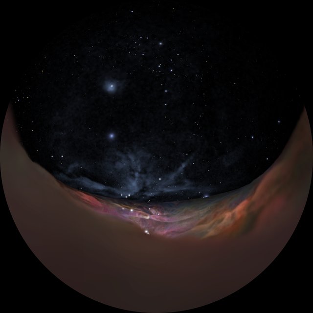 Orion Nebula journey