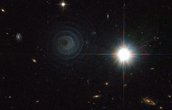 An extraordinary celestial spiral