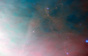 Star formation fireworks in Orion