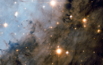 Hubble peers deeply into the Eagle Nebula