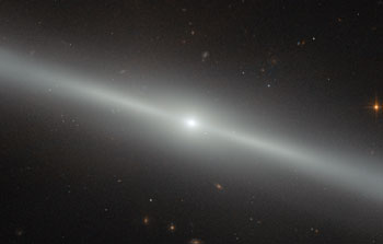 A galaxy on the edge