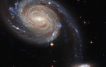 Hubble Spies a Pair of Squabbling Galaxies