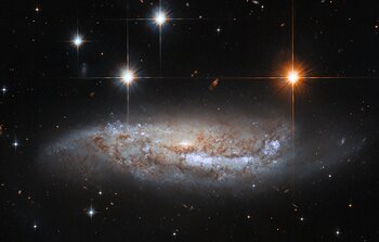 Hubble Gazes Sidelong at NGC 3568