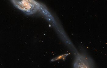 Hubble Inspects A Pair of Space Oddities