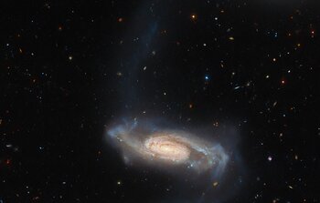 Hubble Spies a Long-Armed Galaxy